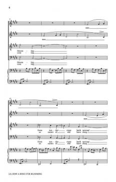 Lo, How A Rose E'er Blooming (Harold Rosenbaum) 