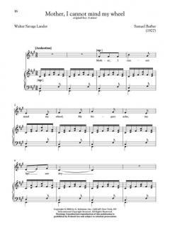 Ten Selected Songs von Samuel Barber 