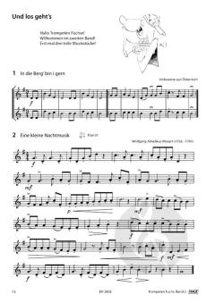 Trompeten Fuchs Band 2 von Stefan Dünser im Alle Noten Shop kaufen