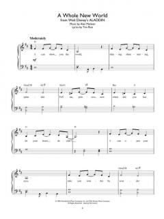 Disney Hits for Easy Piano 