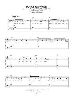 Disney Hits for Easy Piano 