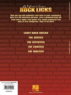 101 Must Know Rock Licks von Wolf Marshall 