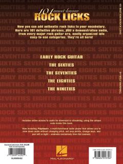 101 Must Know Rock Licks von Wolf Marshall 