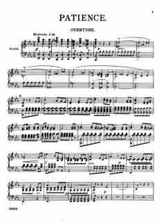 Patience von Arthur Seymour Sullivan 