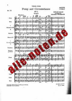 Theme from Pomp and Circumstance von Edward Elgar 