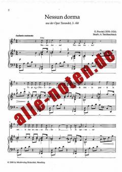 Nessun dorma von Giacomo Puccini 