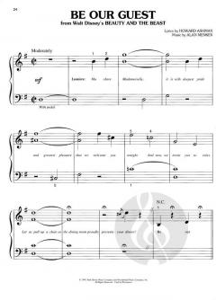 Disney Giant Movie Hits Big Note Piano 