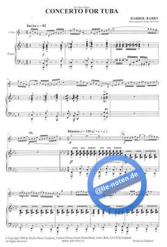 Concerto For Tuba von Darrol Barry im Alle Noten Shop kaufen