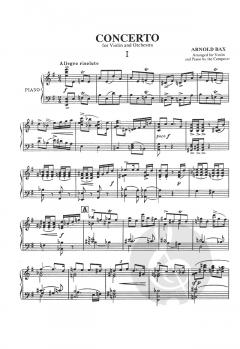 Violin Concerto von Arnold Bax im Alle Noten Shop kaufen