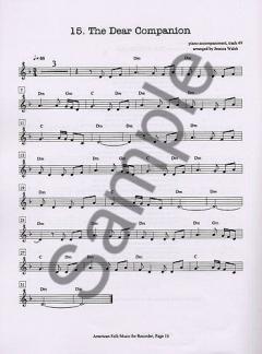 American Folk Music For Recorder (Jessica Walsh) 