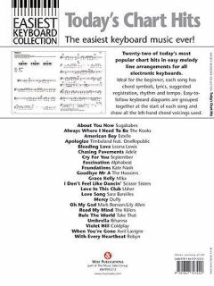 Easiest Keyboard Collection: Today's Chart Hits im Alle Noten Shop kaufen