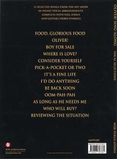 Oliver! Sing-Along Vocal Selections von Lionel Bart 