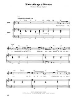 The Billy Joel Keyboard Book 