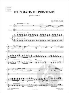 D'un Matin De Printemps (Piano Trio) 