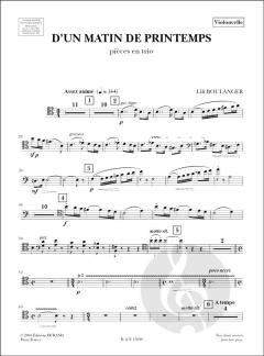 D'un Matin De Printemps (Piano Trio) 