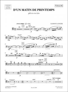 D'un Matin De Printemps (Piano Trio) 