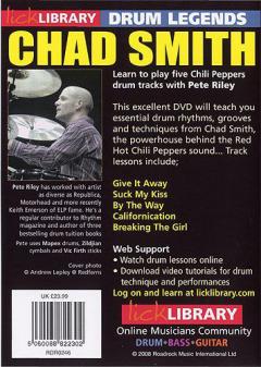 Lick Library: Drum Legends (Red Hot Chili Peppers) 