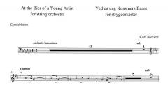 Ved En Ung Kunstbers Baare (At the Bier of the Young Artist) von Carl Nielsen 