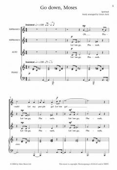 Go Down, Moses - Three Spirituals 