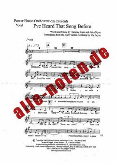 I've Heard That Song Before (Harry James) 