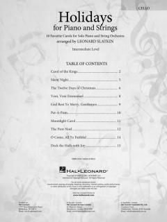 Holidays for Piano and Strings 