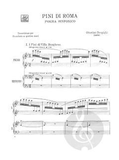 Pini Di Roma. Poema Sinfonico Per Orchestra Trascr. von Ottorino Respighi 