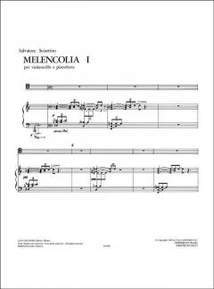 Melencolia I, Per Violoncello E Pianoforte von Salvatore Sciarrino im Alle Noten Shop kaufen