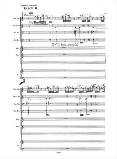 Rasch II, per Quartetto Di Sassofoni, Vibrafono, M (F. Donatoni) 