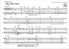 Solo per deux Claritnett et Trombone 