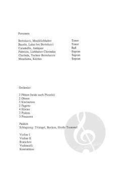 Il Signor fagotto von Jacques Offenbach 