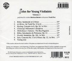 Solos For Young Violinists Vol. 2 im Alle Noten Shop kaufen (CD)