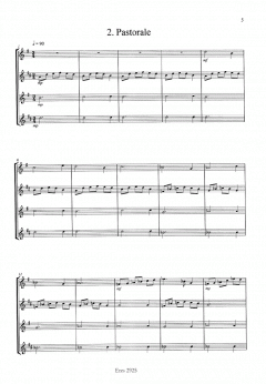 Es kommt ein Schiff geladen (Saxophonquartett) von Hartmut Tripp 