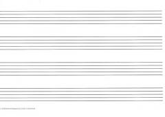 Noten-Malbuch Elementarheft Din A4 quer 4 Systeme im Alle Noten Shop kaufen