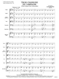 Trois chansons de campagne 