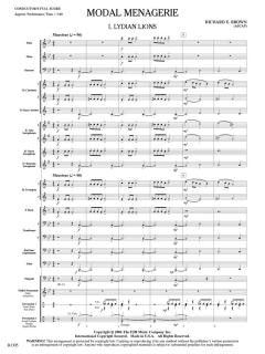 Modal Menagerie (Richard Brown) 