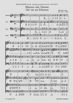 Miserere mei, Domine (Orlando di Lasso) 