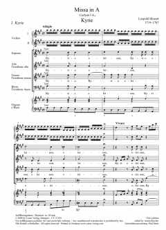 Missa in A (Leopold Mozart) 
