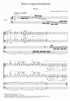 Missa in organi benedictione (Damijan Mocnik) 