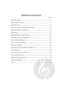 Weihnachtslieder für 1-3 Gitarren von Karl Weikmann 