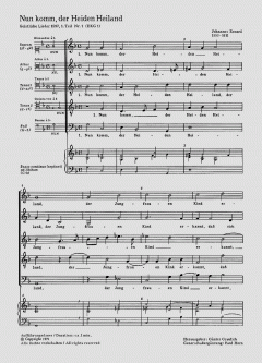 Nun komm, der Heiden Heiland (Johannes Eccard) 