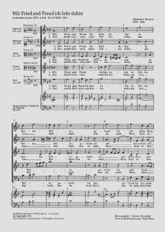 Mit Fried und Freud (Johannes Eccard) 