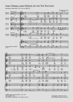 Jesus Christus, unser Heiland (Johannes Eccard) 