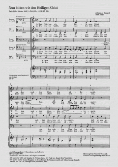 Nun bitten wir den Heiligen Geist (Johannes Eccard) 