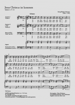 Jesus Christus ist kommen (Georg Philipp Telemann) 