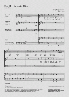 Der Herr ist mein Hirte (Georg Philipp Telemann) 