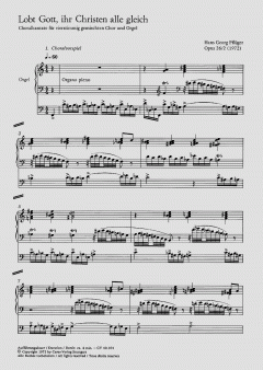 Lobt Gott, ihr Christen alle gleich (Hans Georg Pflüger) 