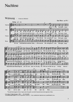 Nachlese op. 80 (Karl Marx) 