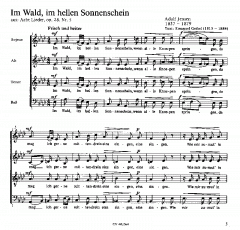 Jensen: Drei Chorlieder (Adolf Jensen) 