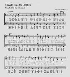 Grieg: Barnlige Sanger [7 Kinderlieder] (Edvard Grieg) 