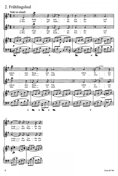 Mädchenlieder von Robert Schumann 